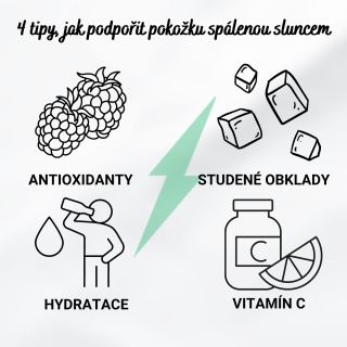 Přehnali jste to se sluníčkem a spálili jste se? Zařaďte tyto 4 sci-food tipy a pořádně nakopněte regeneraci pokožky 💪🏻...